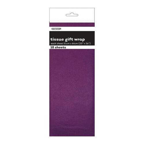 10 Tissue Sheets - Deep Purple