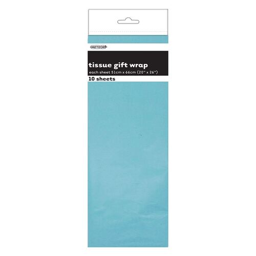 10 Tissue Sheets - Powder Blue