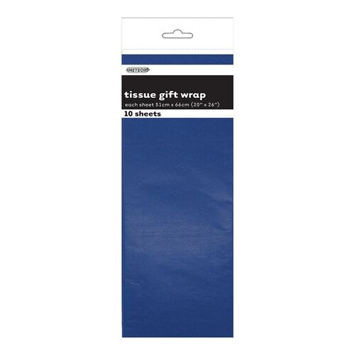 10 Tissue Sheets - Royal Blue