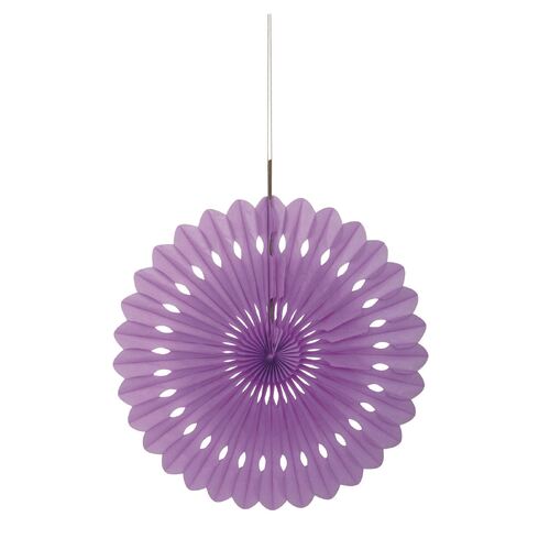 Decorative Fan 40cm - Pretty Purple