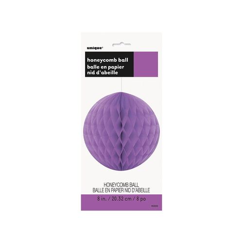 Honeycomb Ball Pretty Purple