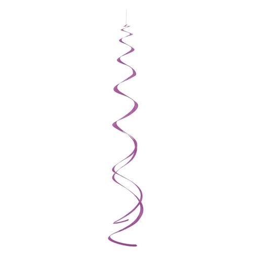 8 Hanging Swirls-Pretty Purple