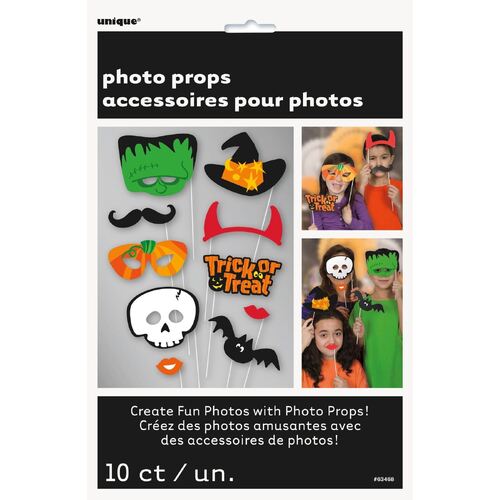 Halloween Photo Props 10 Pack