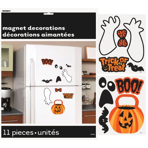 Halloween Fridge Magnets - 11 Pieces