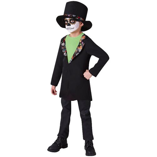Day Of The Dead Boys Costume Child