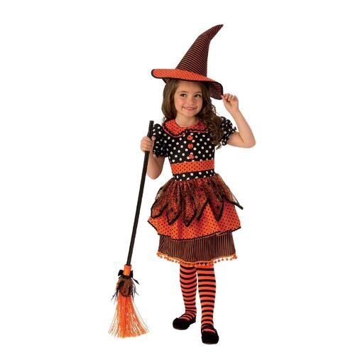 Polka Dot Witch Costume Child