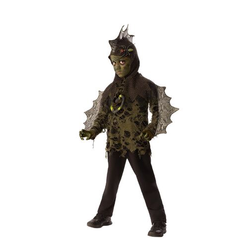 Swamp Boy Lizard Costume Child
