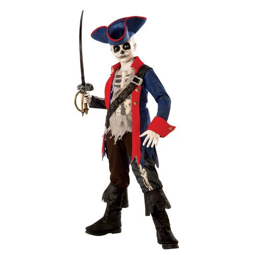 Captain Bones Pirate Costume Child