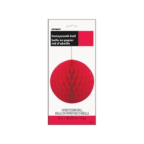 Honeycomb Ball Red