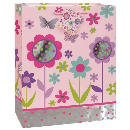 Gift Bag Garden Dots Large