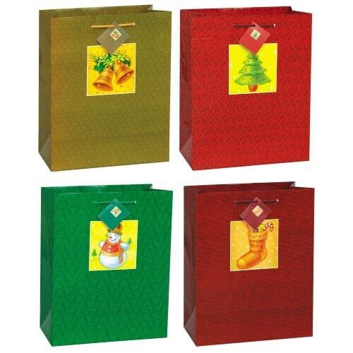 Gift Bag Xmas Charms Large