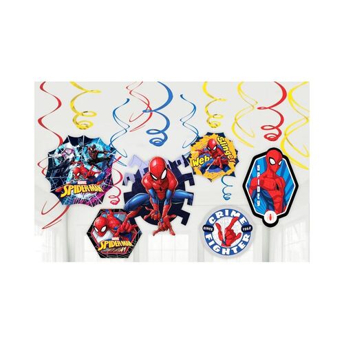 Spider-Man Webbed Wonder Swirl Value Pack 12 Pack