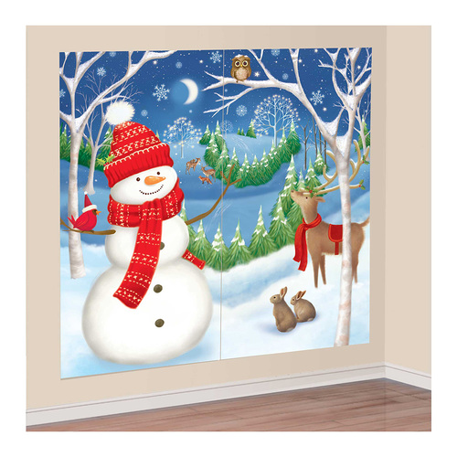 Winter Friends Scene Setters Add On Wall Decorations