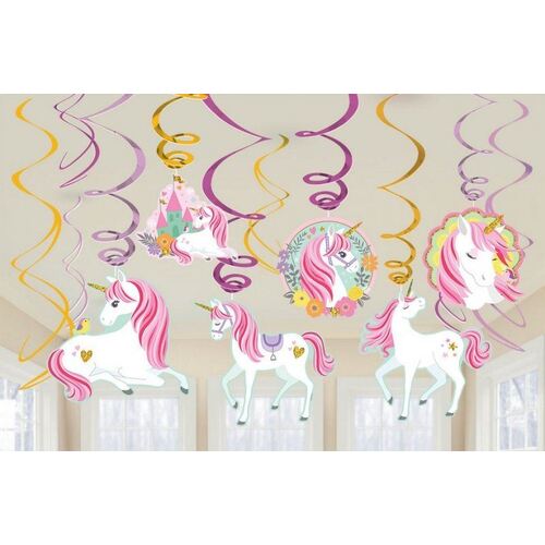 Magical Unicorn Swirl Value Pack 12 Pack