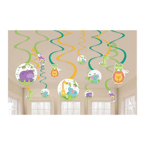 Fisher Price Hello Baby Value Pack Swirls Decoration 12 Pack