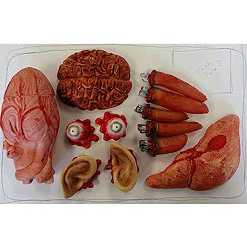 Meat Market Value Pack Body Parts Decorations Plastic