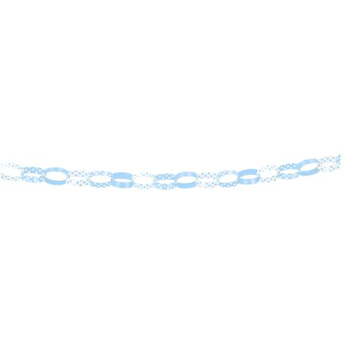 Dots Paper Chain - Powder Blue