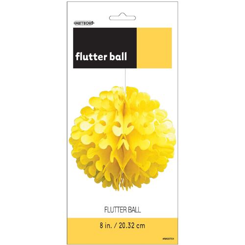 Flutter Ball 20cm - Yellow