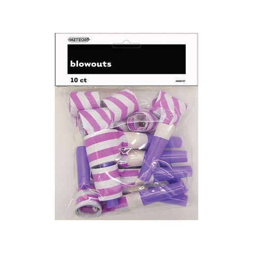 Stripes & Chevron Blowouts  10 Pack