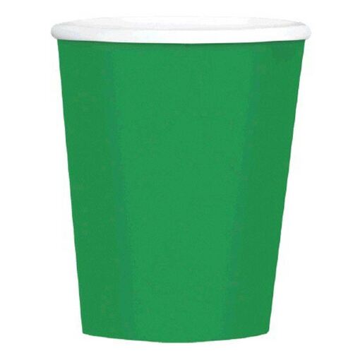 Big Party Pack 12oz/354ml Paper Coffee Cup Festive Green 40 Pack
