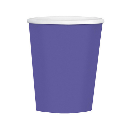 Big Party Pack 354ml Paper Coffee Cup New Purple 40 Pack