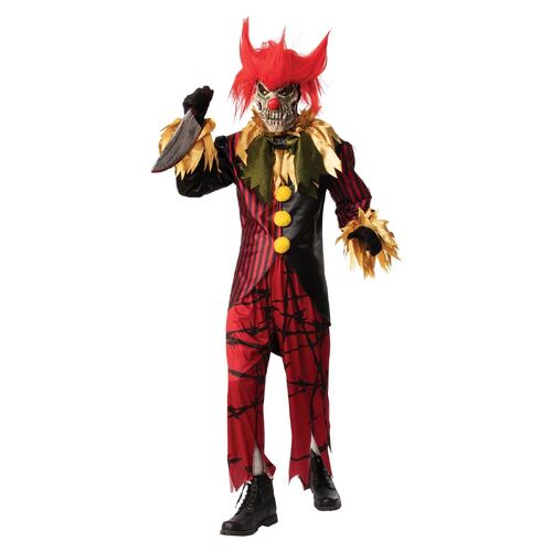 Crazy Clown Costume Adult