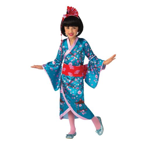 Cherry Blossom Japanese Princess Costume Child 
