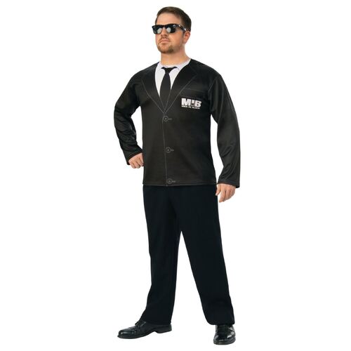 Agent H Costume Top: Men In Black 4 Adult