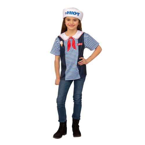 Scoops Ahoy Stranger Things Uniform Child XL Costume