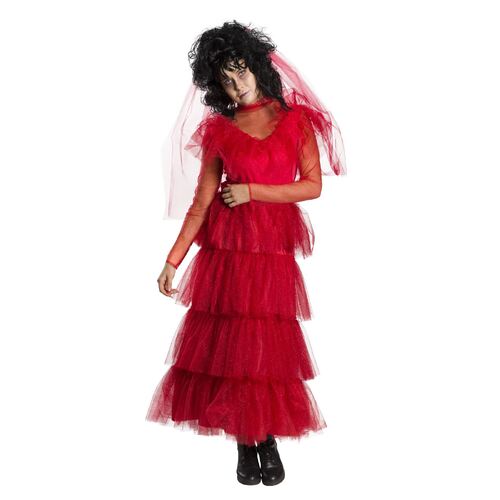 Lydia Deetz Wedding Dress Costume Adult