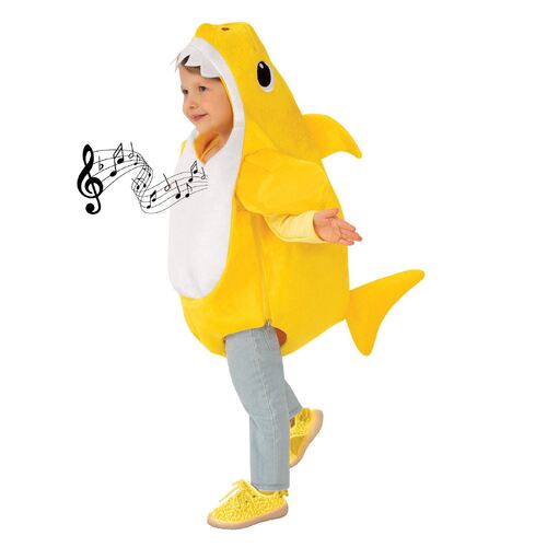 Baby Shark Deluxe Yellow Costume Child