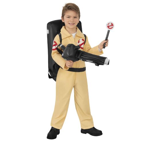 Ghostbusters Costume With Light Child