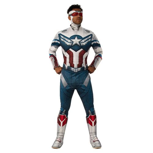 Captain America Dlx Falcon & Winter Soldier Costume Adult