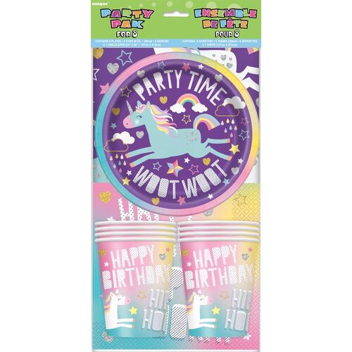 Unicorn Party 8 Pack