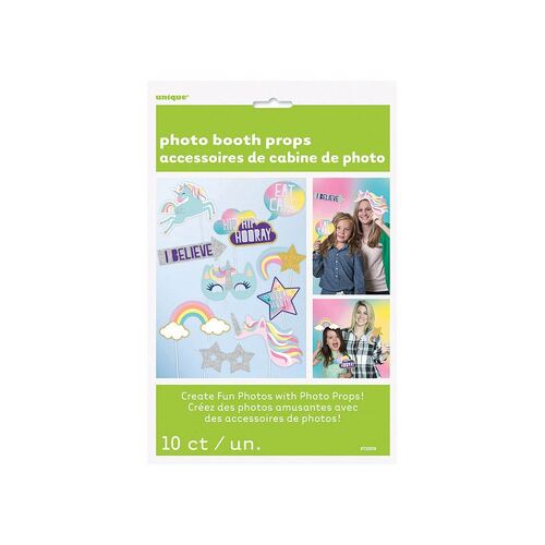Unicorn Photo Props 10 Pack