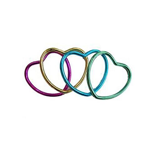 72 Shiny Heart Bracelets