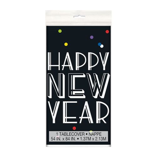 Neon Dots New Years Tablecover