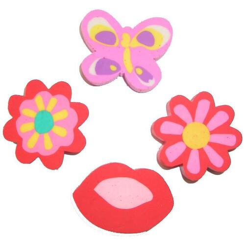 128 Girly Erasers