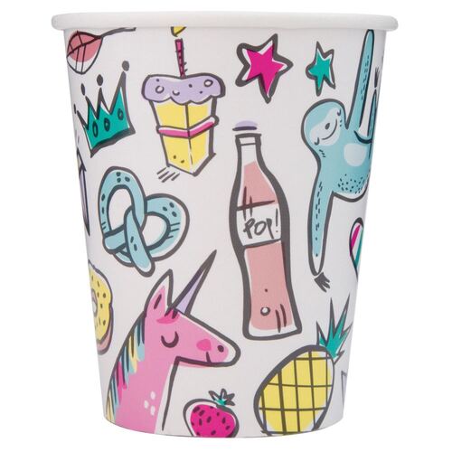Favourite Things Paper Cups 8 Pack 270ml