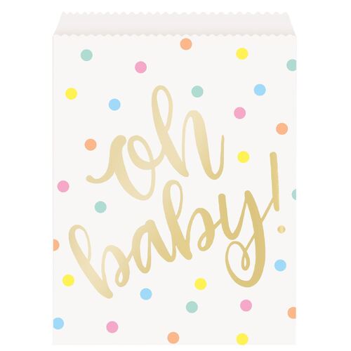 Oh Baby Foil Stamped Goodie Bags