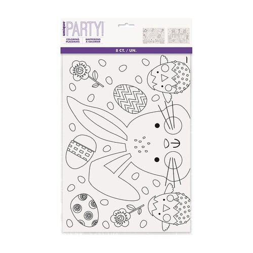 Easter Colouring Placemats 8 Pack