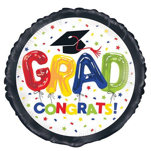 45cm Congrats Graduation Foil Balloon