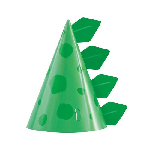Dinosaur Party Hats 8 Pack