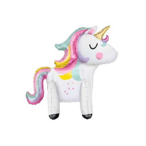 Unicorn Standing Foil Balloon