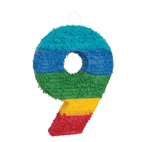 Pinata Rainbow Number 9