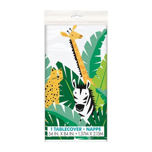 Animal Safari Printed Tablecover