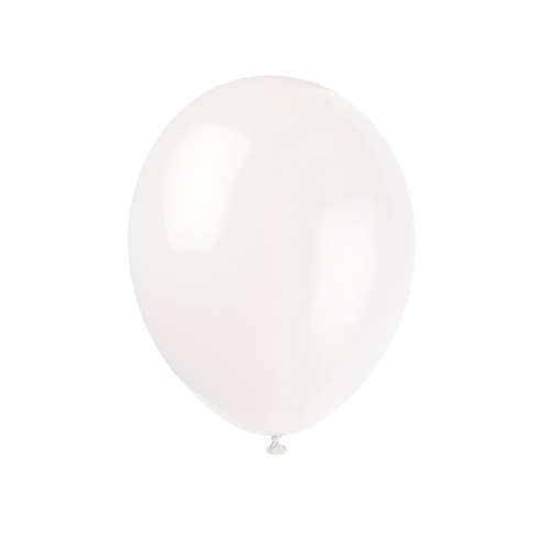 Linen White Decorator Balloons 30cm 10 Pack