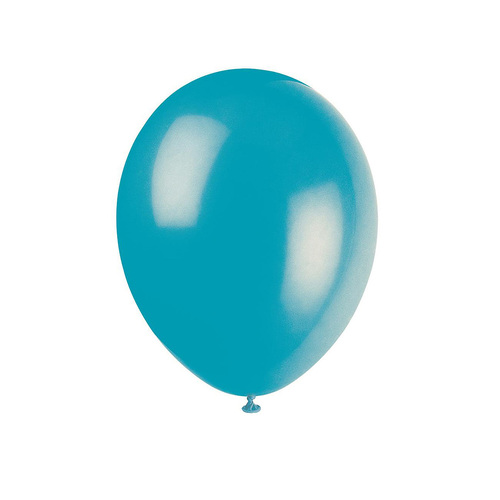 Turquoise Decorator Balloons 30cm 10 Pack