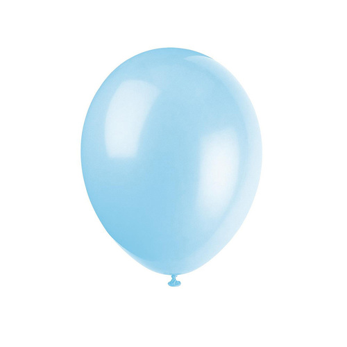 Cool Blue Decorator Balloons 30cm 10 Pack