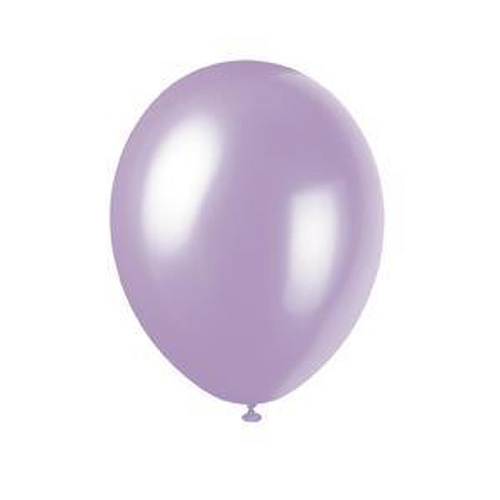 Lovely Lavender Premium Pearl Balloons 30cm 8 Pack